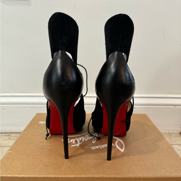 CHRISTIAN LOUBOUTIN Campanina Lace-Up Sandal - Picture 7 of 10